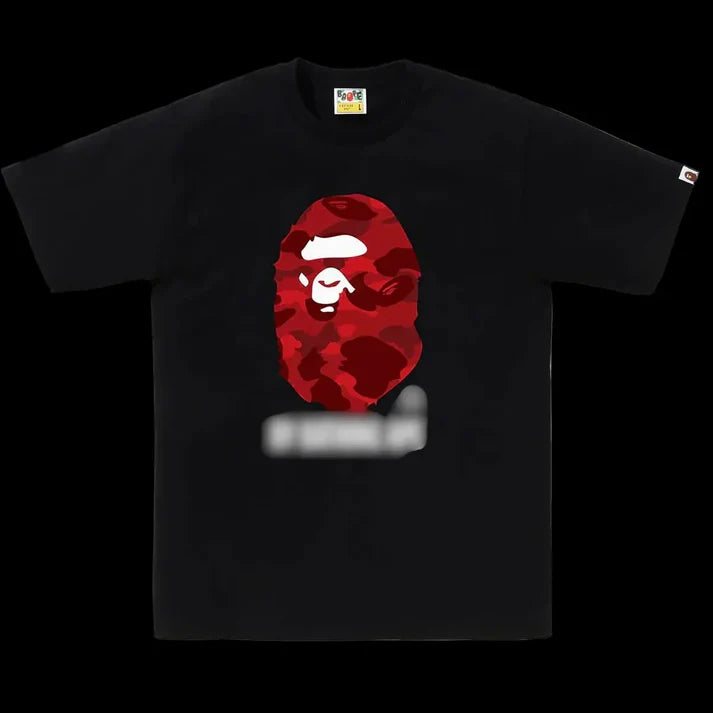 camouflage designer graphic T-shirt
